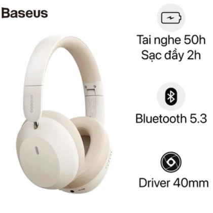 Tai nghe chụp tai Bluetooth Baseus Bass 35 Max 1